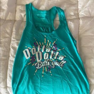 Stingray Allstars Green rays tank top!